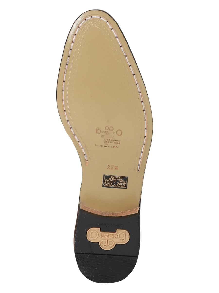 El Besserro Charro Nobuck Camel 204