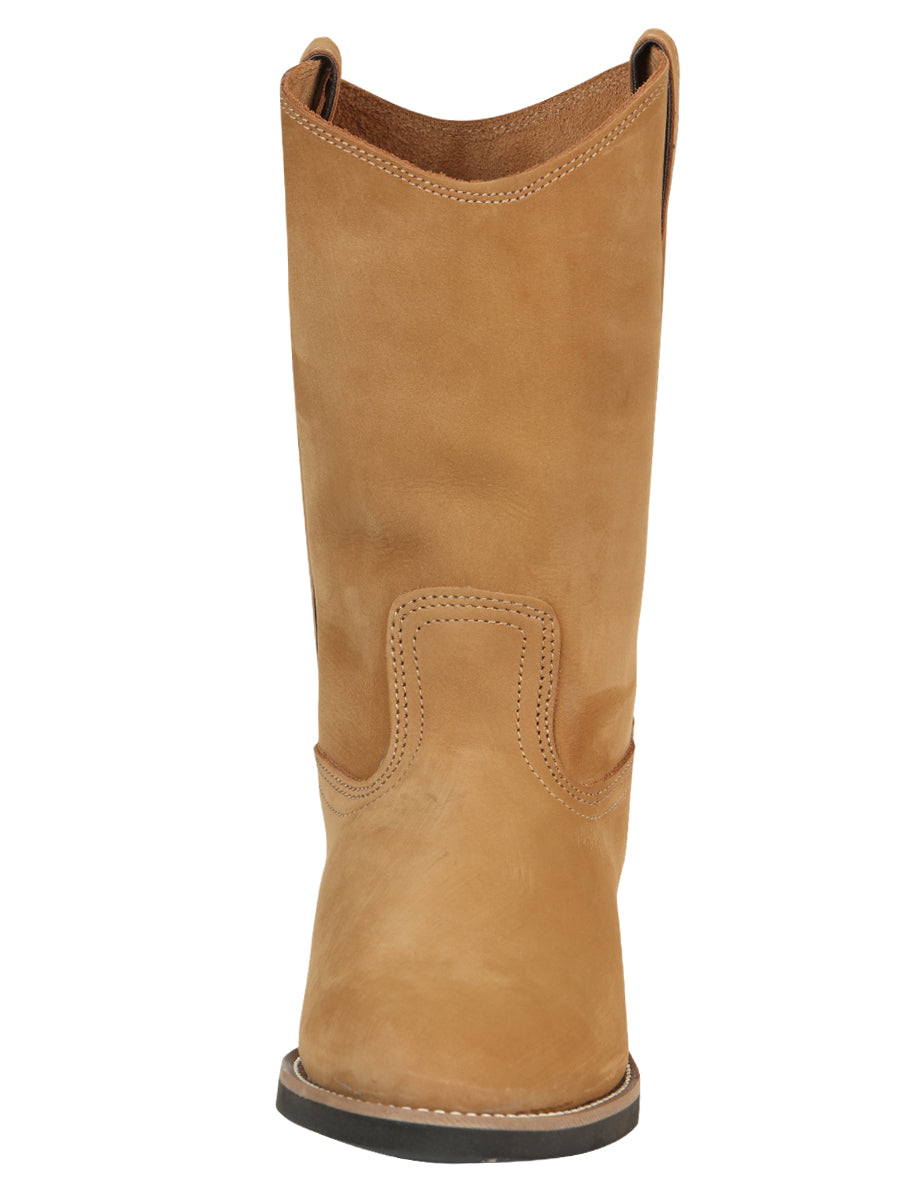 Establo Work Boot Leather Nobuck Cinnamon 303