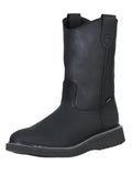 Establo Work Boot Grasso Leather Black 312