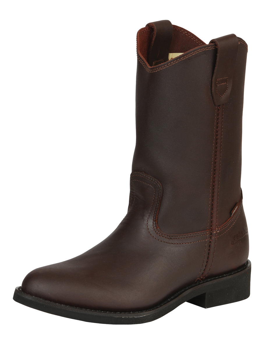 Establo Men's Work Boot - Leather Grasso - Shedron 316