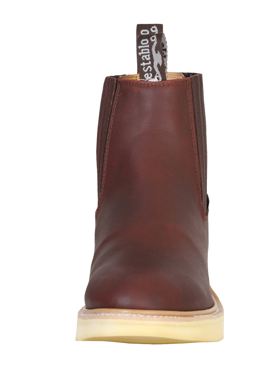 Establo Men's Work Boot - Brown 321