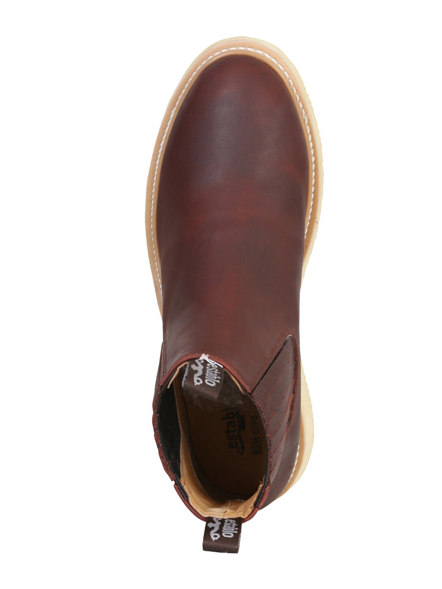 Establo Men's Work Boot - Brown 321