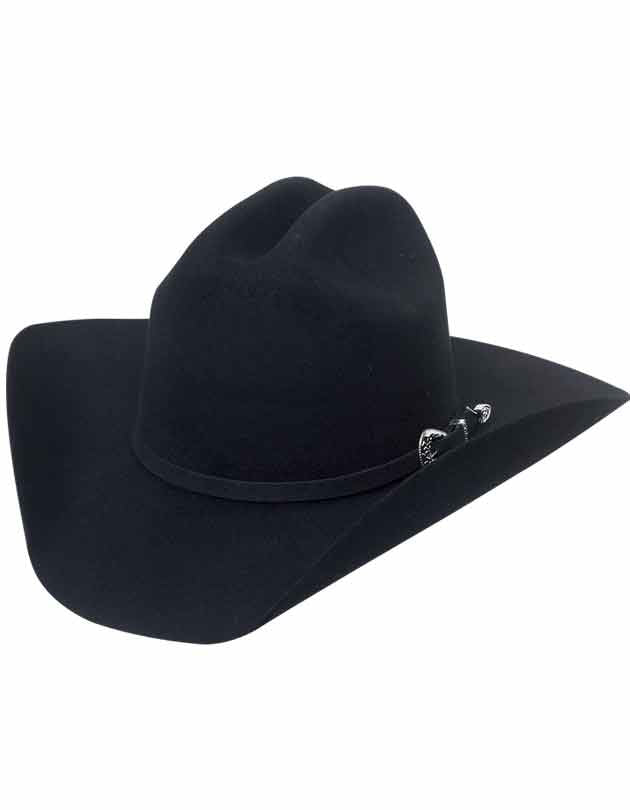 El General 50X Wool Cowboy Hat Marlboro Black 23084
