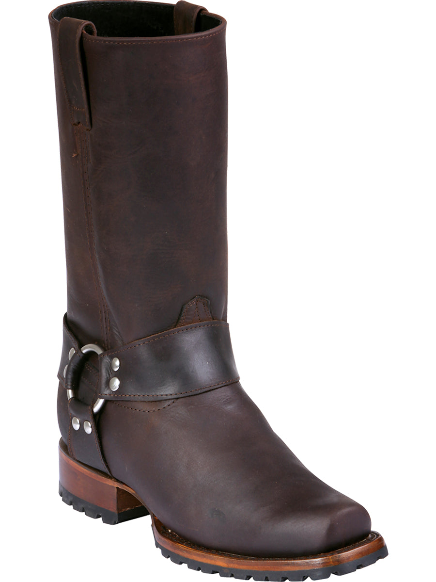 Biker Boot Crazy Dark Brown 40673