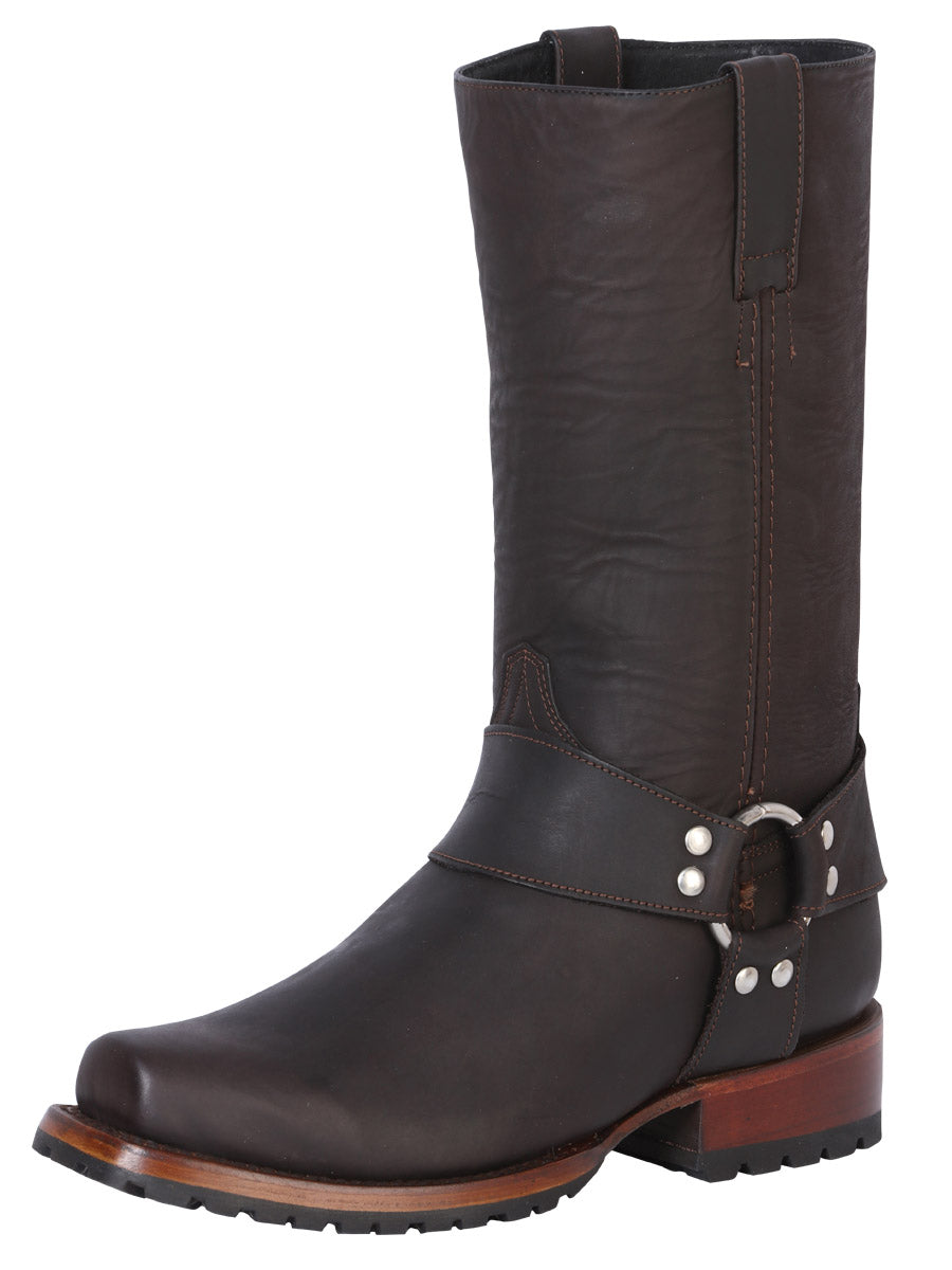 Biker Boot Crazy Dark Brown 40673