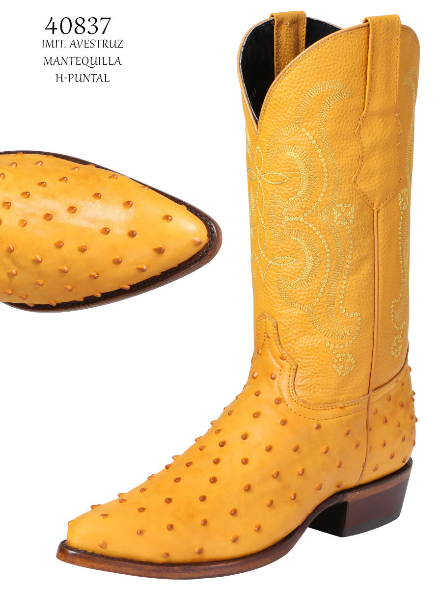 Ostrich Print Butter 40837