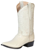Ostrich Print Bone White 40839