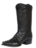 Hornback Caiman Print Black 40854