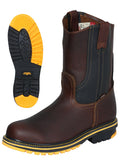 ESTABLO Men's Leather Work Boot - Made in Mexico - Bull Fight Shedron 41538