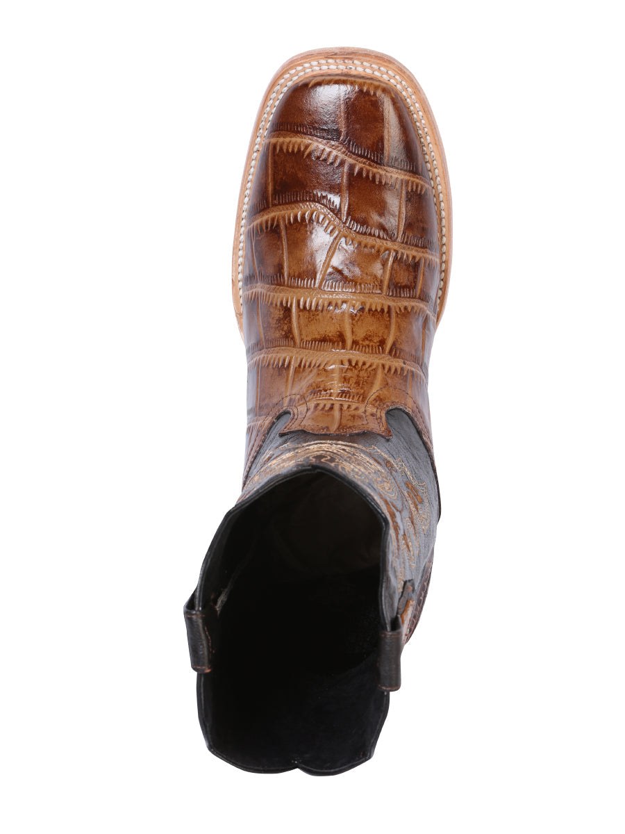 Printed Caiman Light Brown 41794