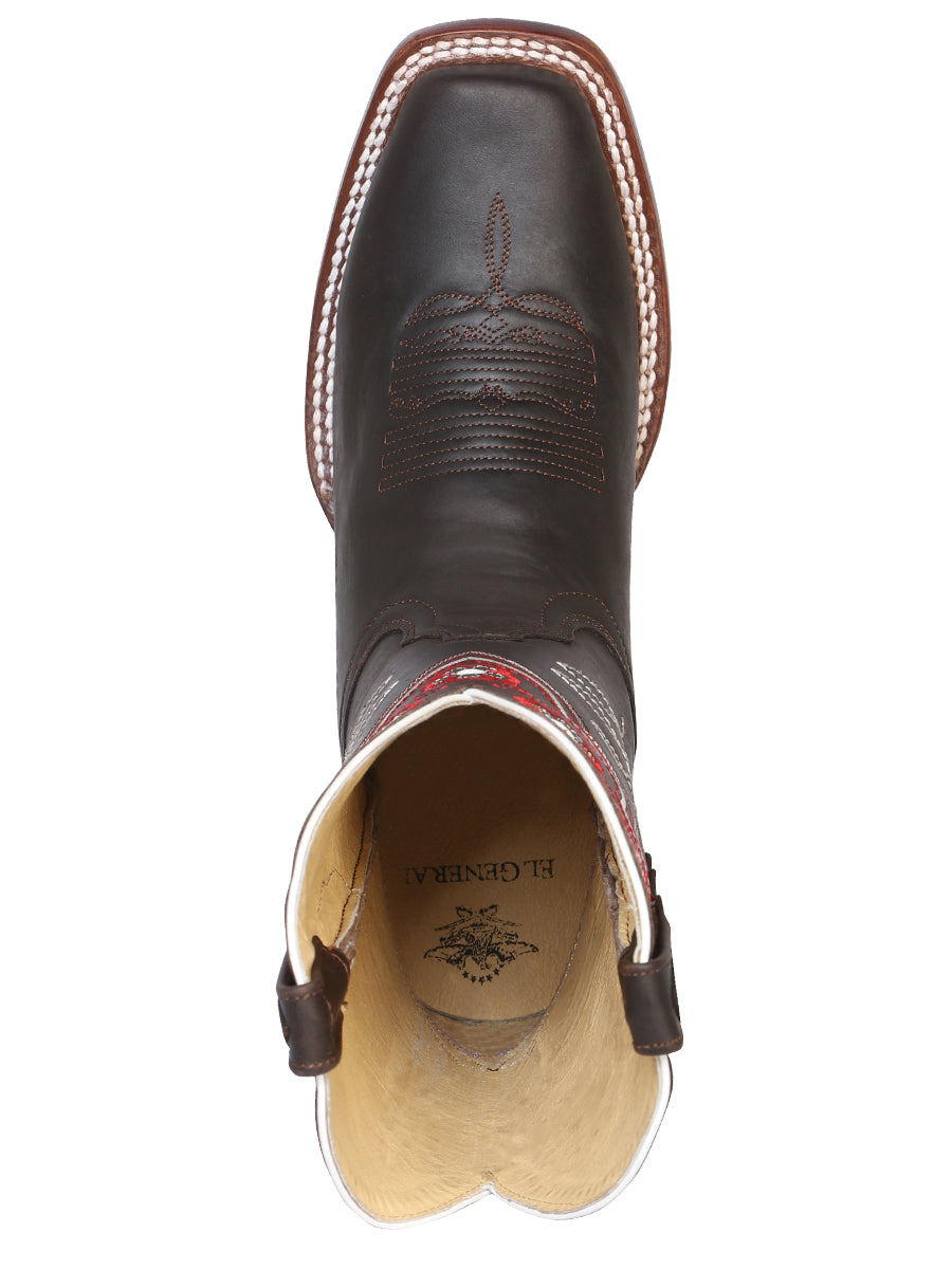 El General Womens Rodeo Boot - Dark Chocolate 42981