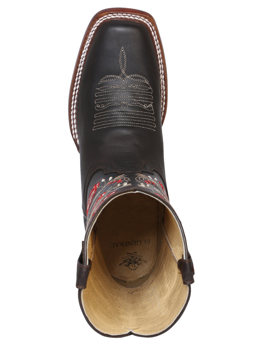 El General Womens Rodeo Boot - Dark Chocolate 42982