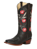 El General Womens Rodeo Boot - Dark Chocolate 42982