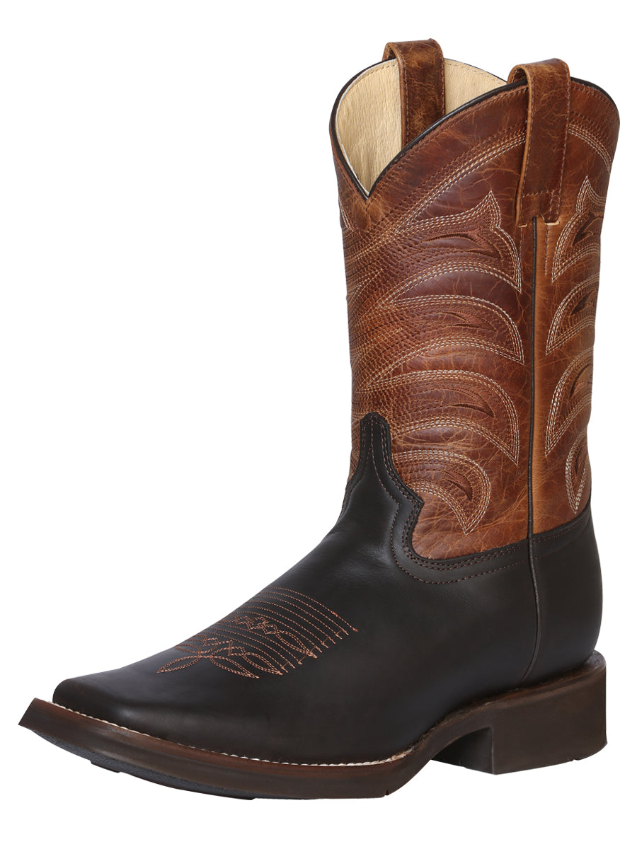 El General Rodeo Boot Crazy Dark Brown 43000