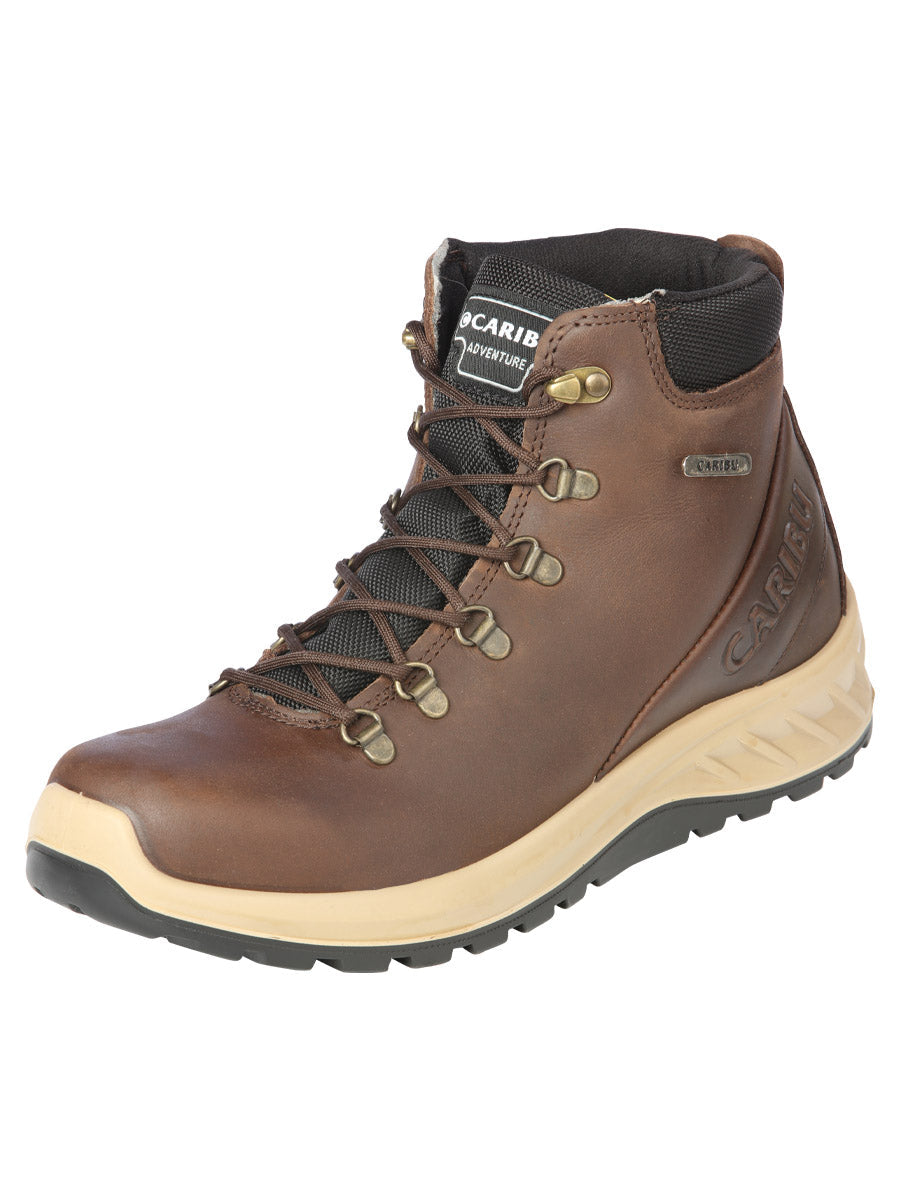 Procliff Protection Lace-Up Work Shoe - Brown 44365