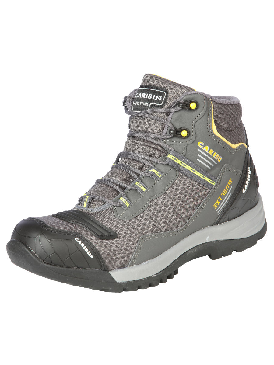 Work Shoe Caribu - Synthetic Finish - Grey/Yellow 44367