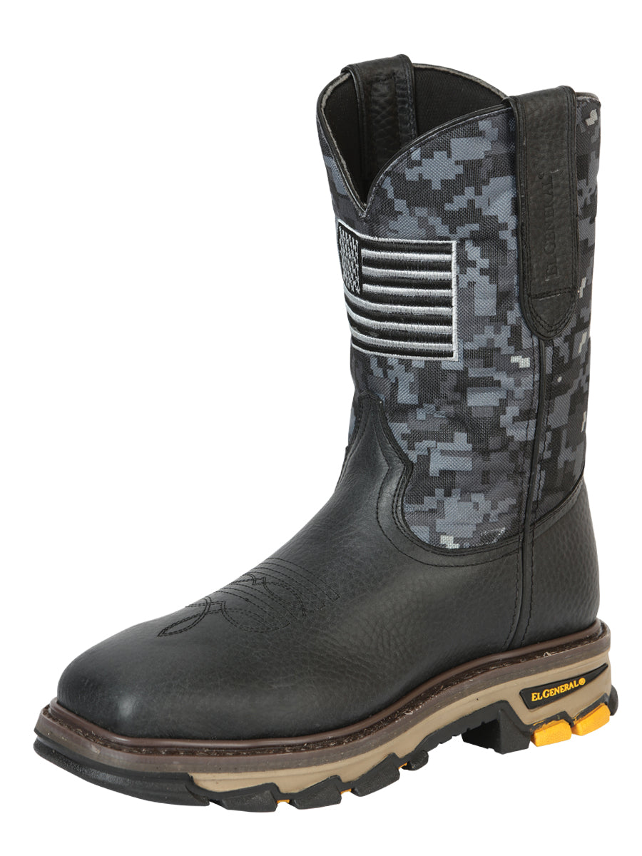 Steel Toe Bull Fight Black 44774