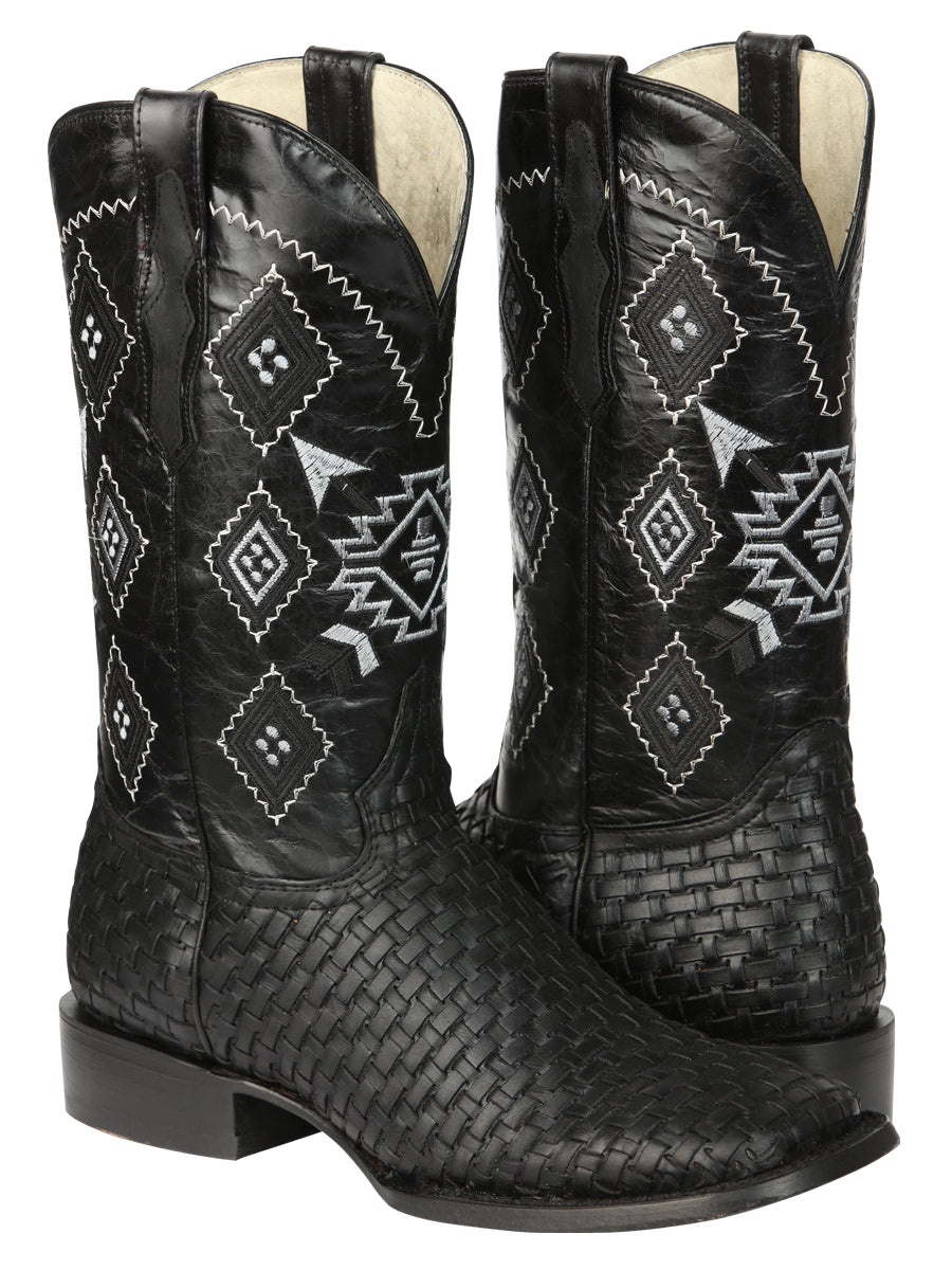 Botas de rodeo El General para hombre Petatillo Crazy en negro 44884