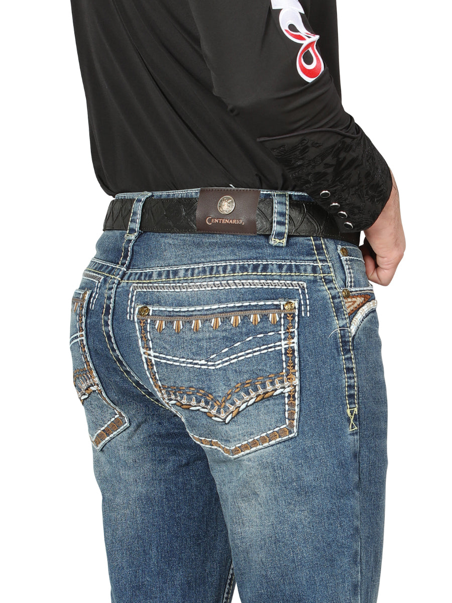 Centenario Bootcut Denim Jeans - Dark Blue 44967