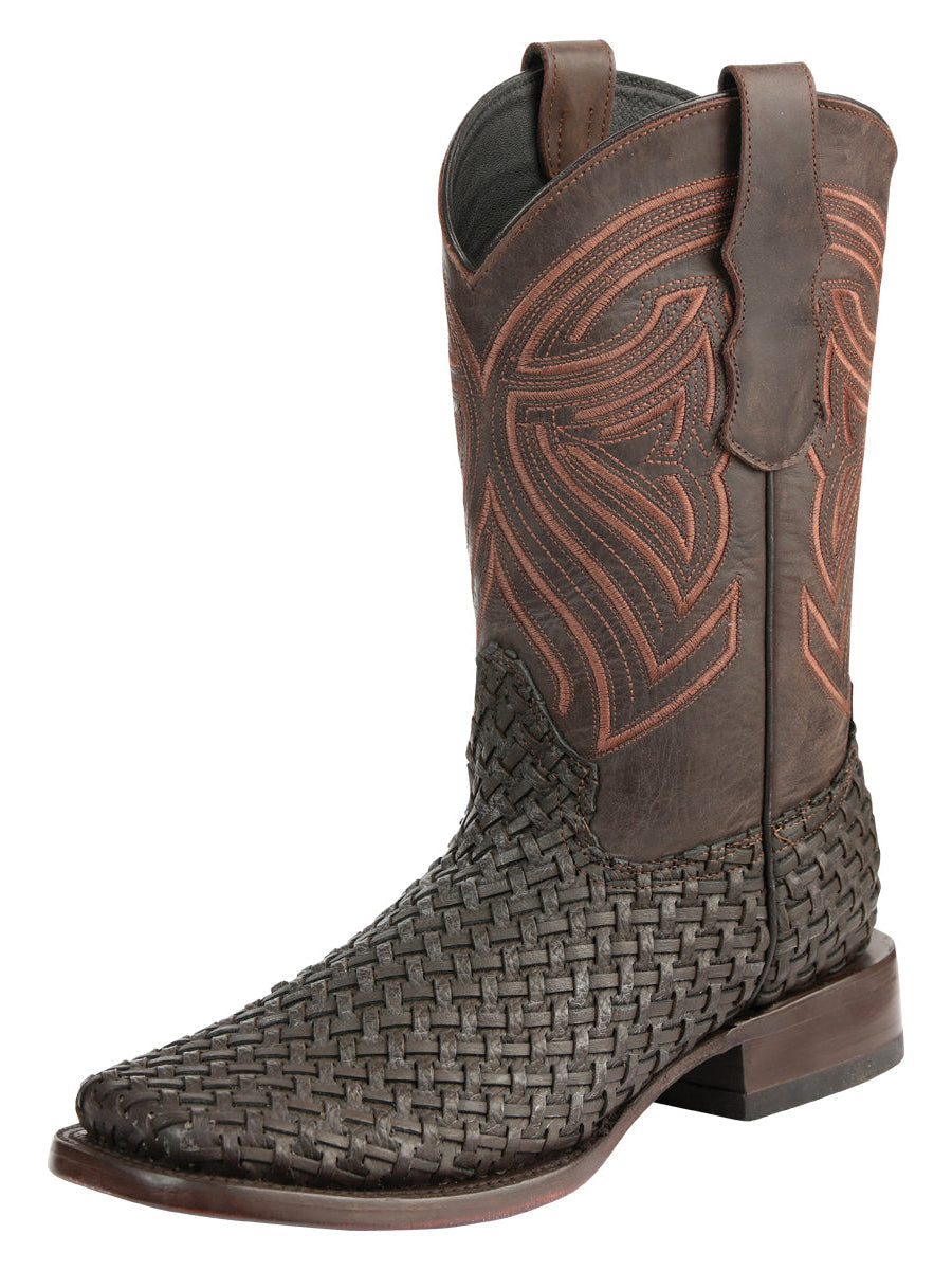 El General Leather Rodeo Boots Petatillo Chocolate 45013