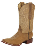 El General Rodeo Boot Crazy Leather Cappuccino 45206