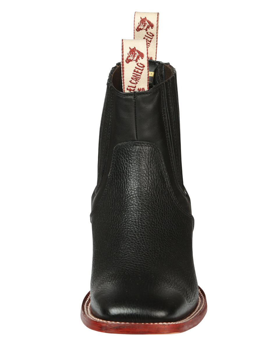 El Canelo Men's Ankle Boots - Caisson Black 45211