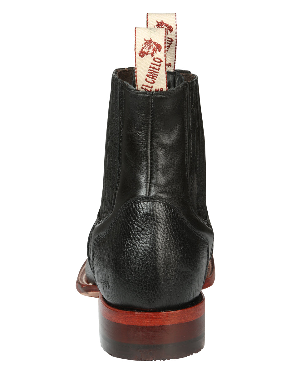 El Canelo Men's Ankle Boots - Caisson Black 45211