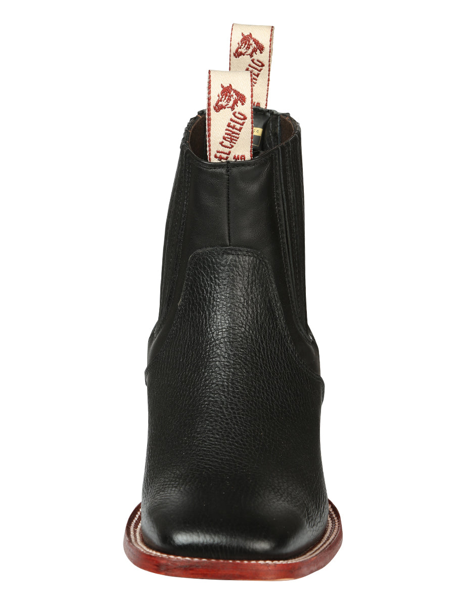 El Canelo Men's Ankle Boots - Caisson Black 45211