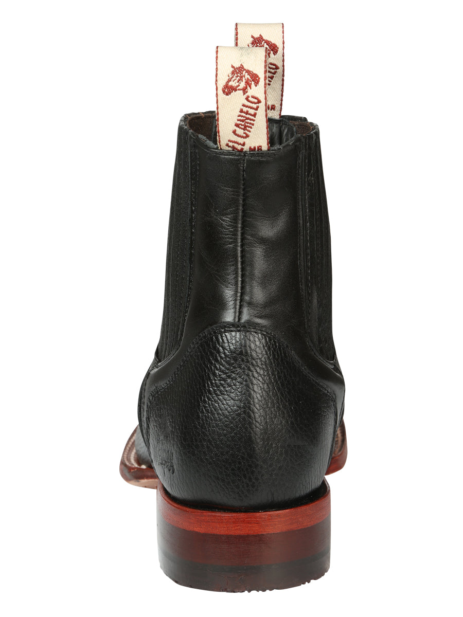 El Canelo Men's Ankle Boots - Caisson Black 45211