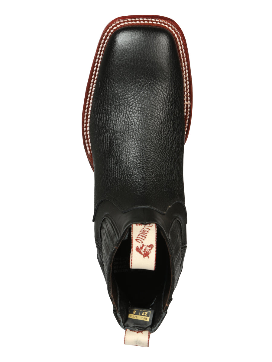 El Canelo Men's Ankle Boots - Caisson Black 45211
