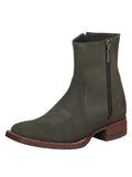 El Canelo Men's Ankle Boots - Nobuck Gray 45213