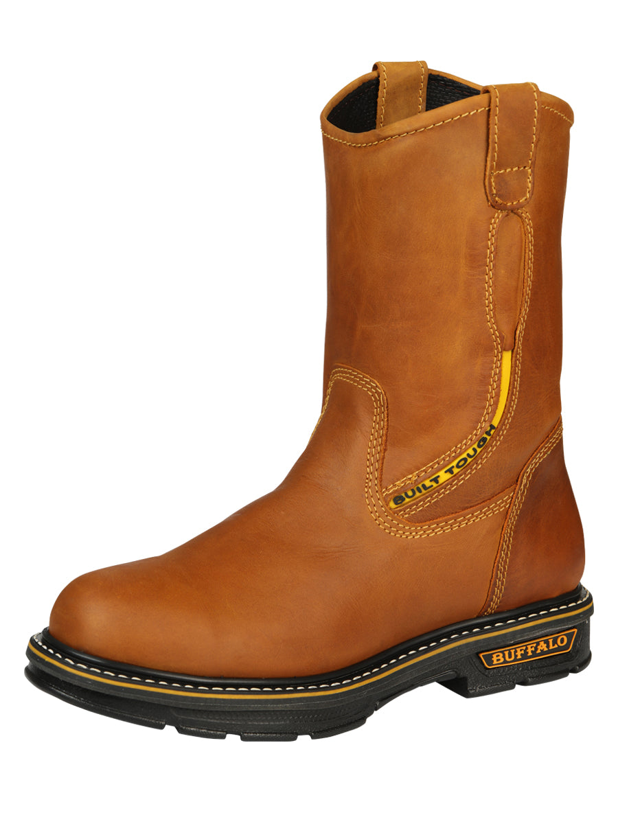 Buffalo Bull Work Boots Without Toe Cap Crazy Miel 45258