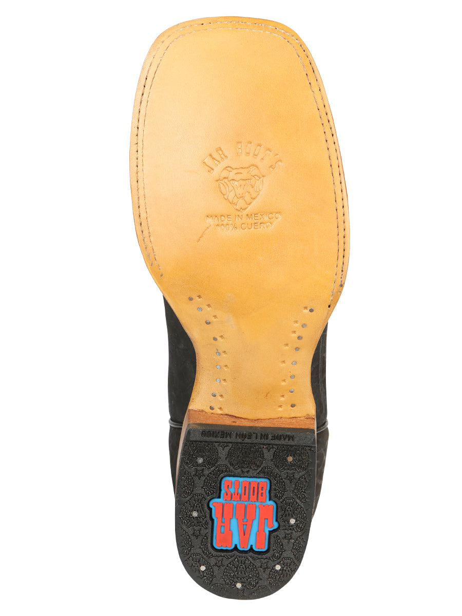 Men's Rodeo Boot Jar Boot's Imitation Bull Neck 45474