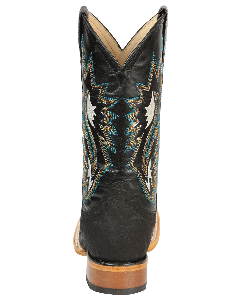 Men's Rodeo Boot Jar Boot's Imitation Bull Neck 45474