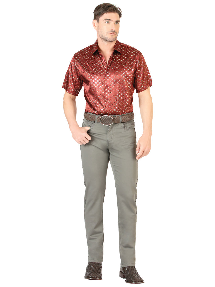 Centenario Extra Slim Fit Denim Pants - Grey 45541