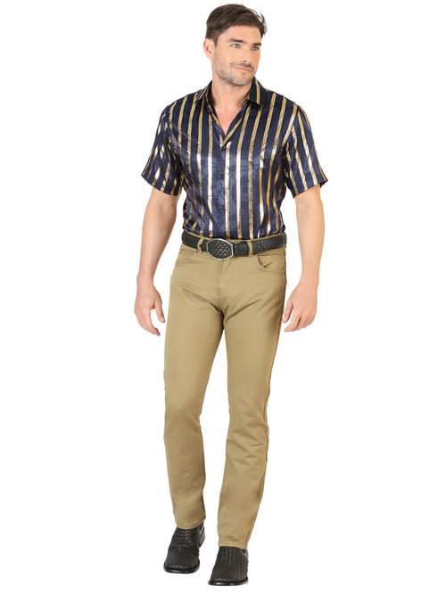 Centenario Extra Slim Fit Denim Pants - Khaki 45542