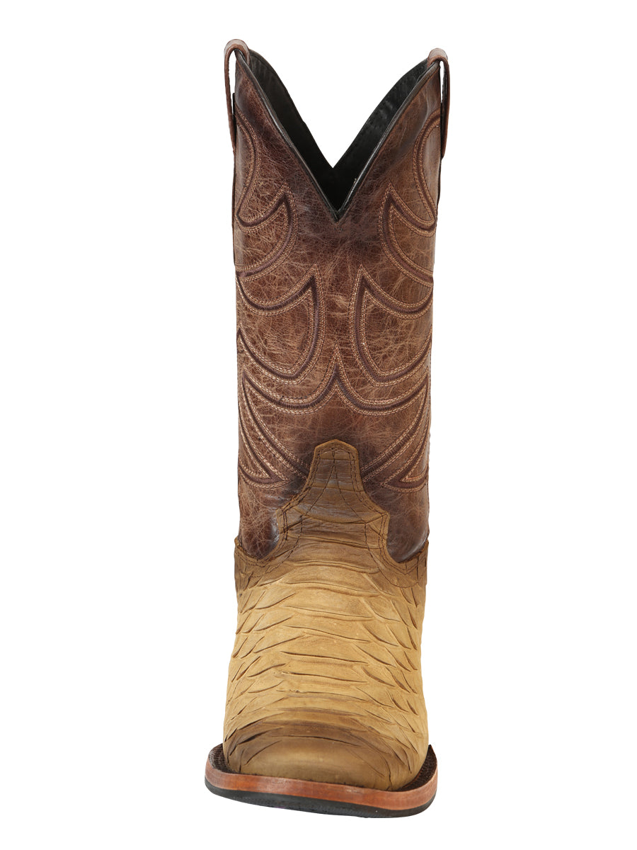 El General Rodeo Boot Imitation Python Honey 45563