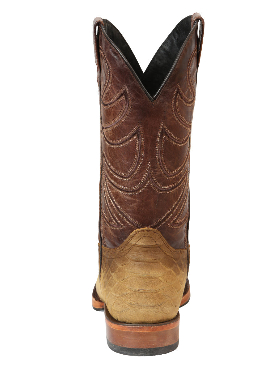 El General Rodeo Boot Imitation Python Honey 45563