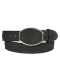 Men’s Western Belt El General Nubuck - Black 45575