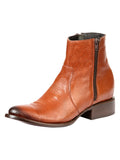 El General Side Zip Ankle Boot Honey 45588
