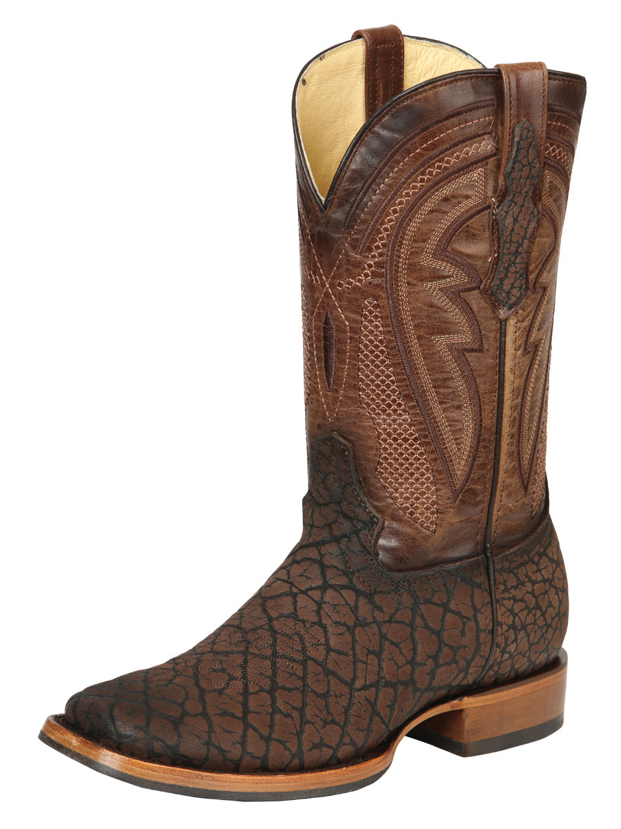 Men's El General Rodeo Boot - Bull Shoulder Brown 45668