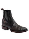 El General Ankle Boot Zipper Tobacco Brown 45673