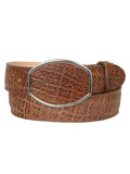 El General Men’s Western Belt - Elephant Print - Tobacco 45684
