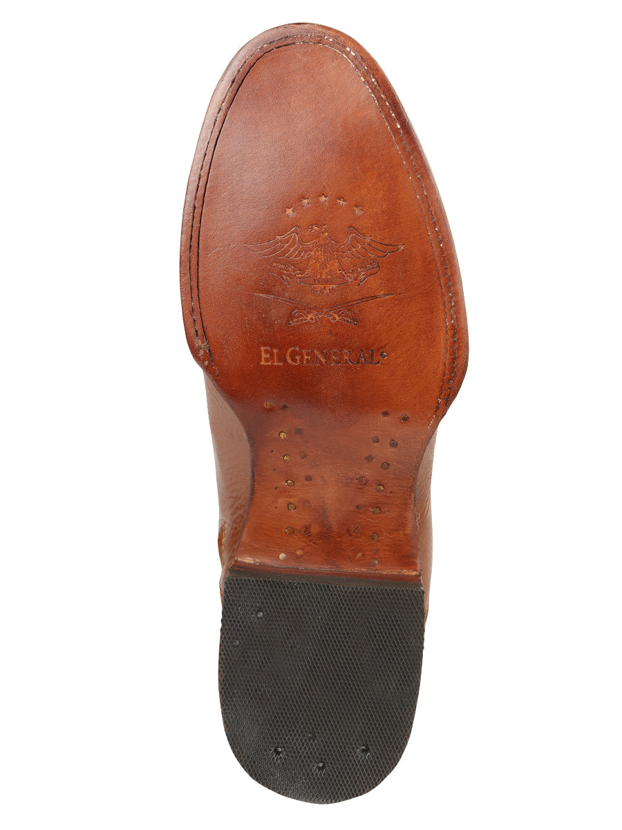 Botas El General Roper de cuero con cremallera para hombre - Marrón Martell 45704