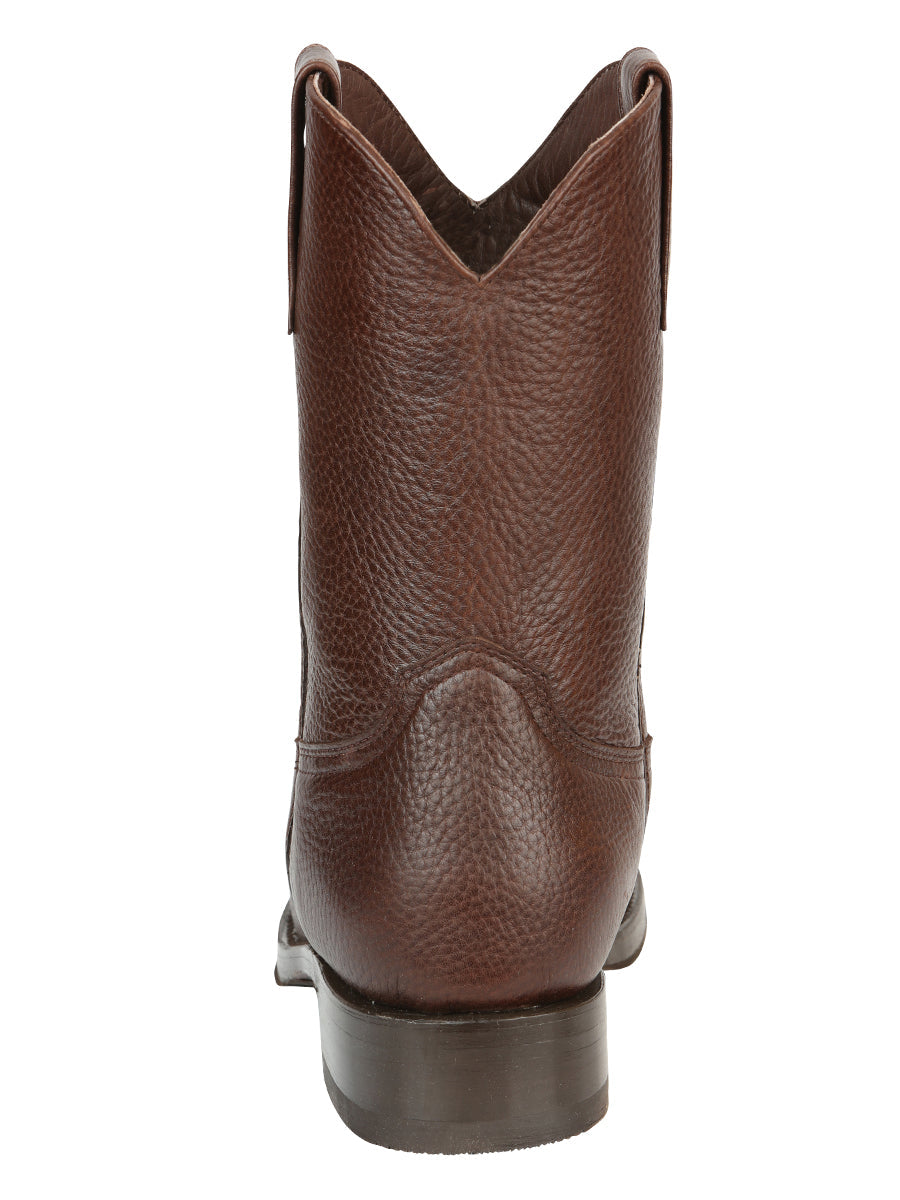 El General Men's Leather Roper Boots - Moka Brown 45707
