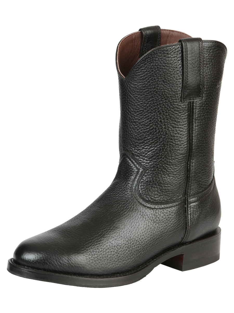 El General Roper Boots Black 45709