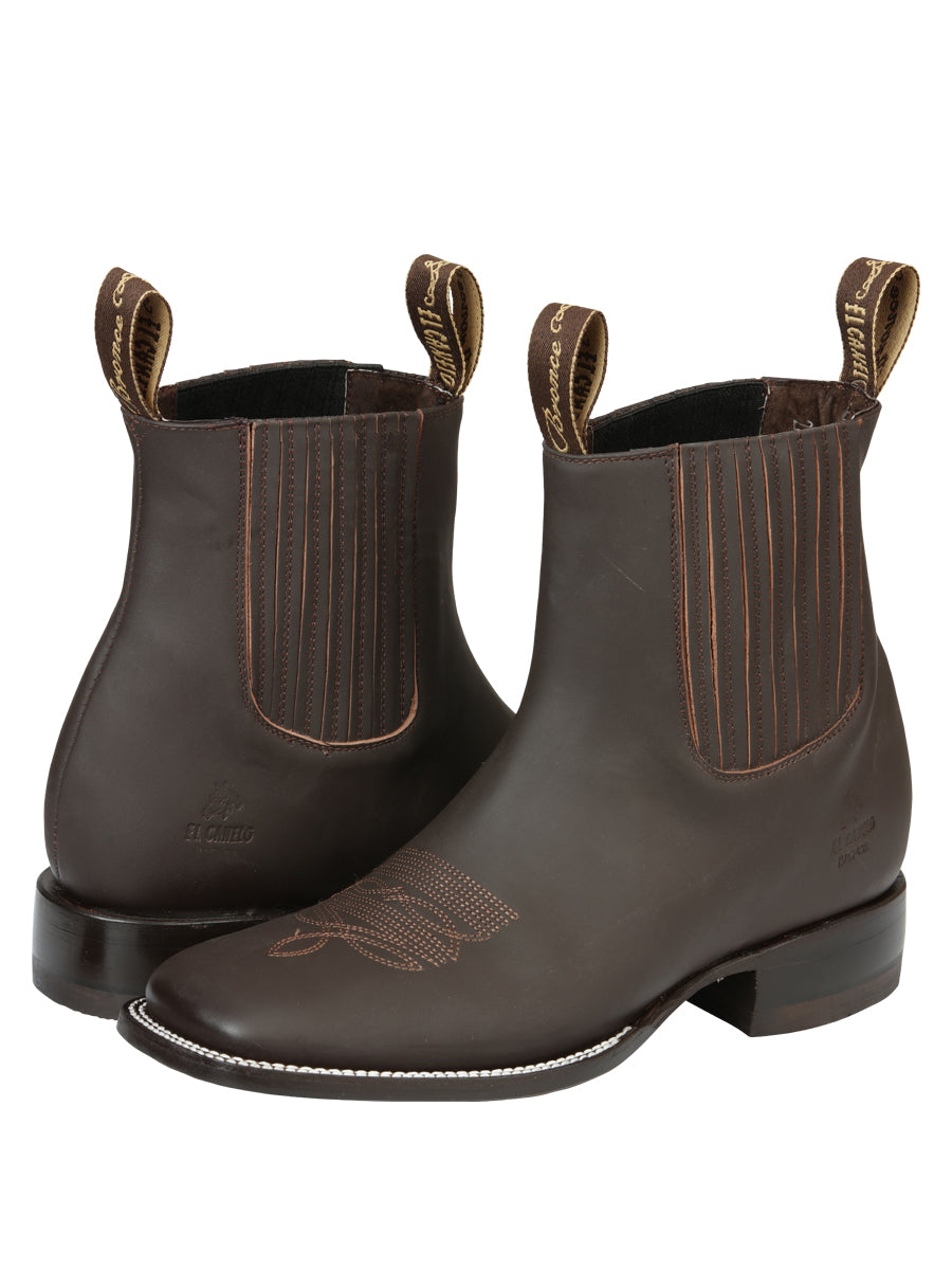El Canelo Men's Matte Brown Boots 45756