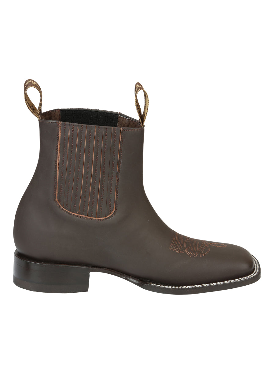 El Canelo Men's Matte Brown Boots 45756