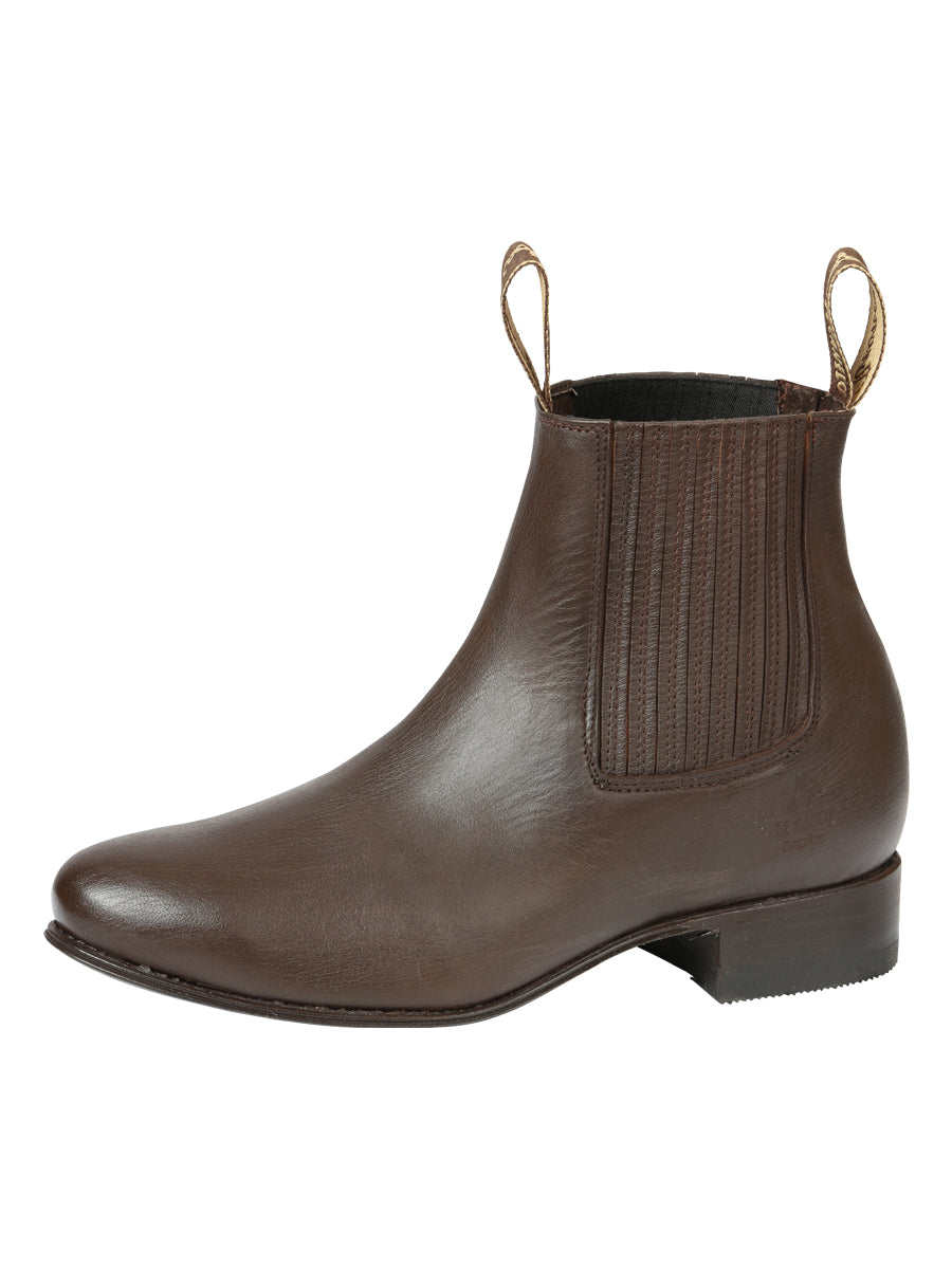 El Canelo Men's Charro Boots - Brown 45757