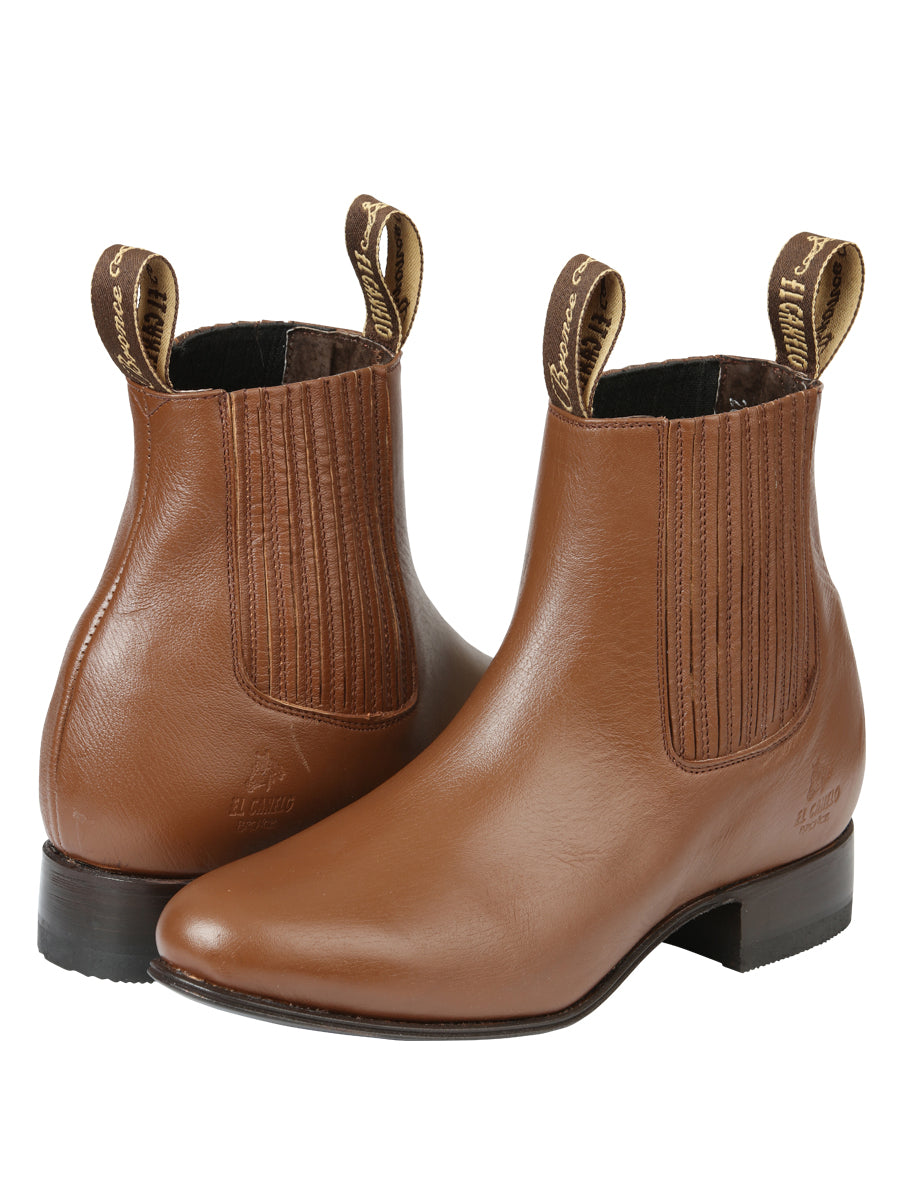 El Canelo Men's Charro Boots - Honey 45760